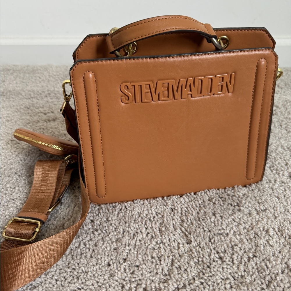 Steve Madden Tan Crossbody Bag